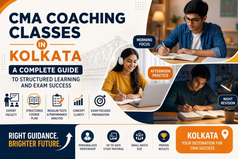 CMA Coaching Classes in Kolkata: A Complete Guide to Structured Learning and Exam Success